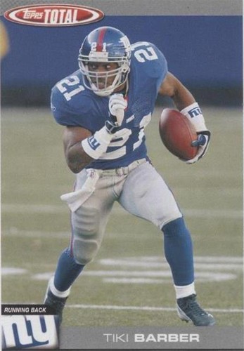 2004 Topps Total Tiki Barber #130