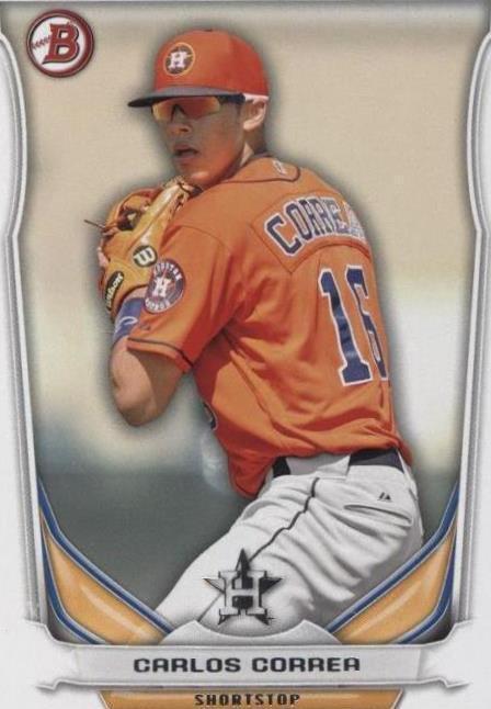 2014 Bowman Draft Top Prospects Carlos Correa RC #TP-3 Rookie Card