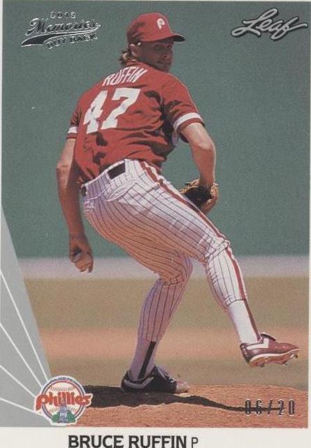 2012 Leaf Memories - Bruce Ruffin #151