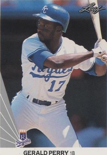 1990 Leaf - Gerald Perry #441