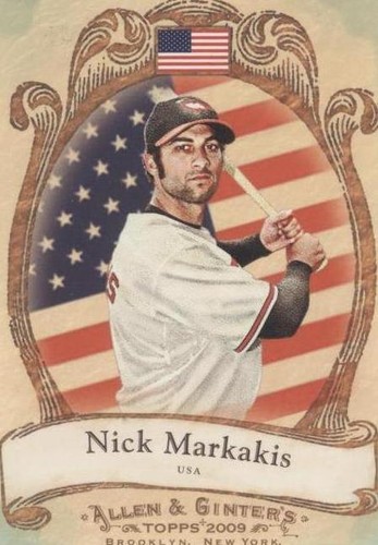 2009 Topps Allen & Ginter's - Nick Markakis #NP34
