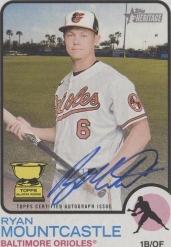 2022 Topps Heritage - Ryan Mountcastle #ROA-RME