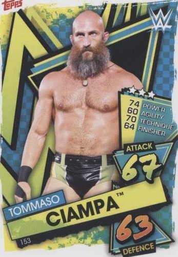 2021 Topps WWE Slam Attax - Tommaso Ciampa #153