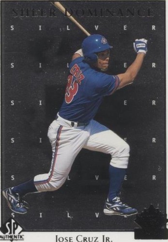 1998 SP Authentic - Jose Cruz Jr. #SD23
