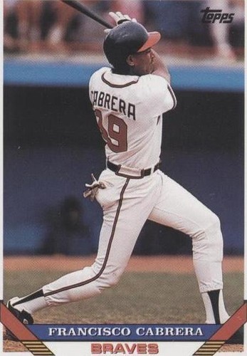 1993 Topps - Francisco Cabrera #769