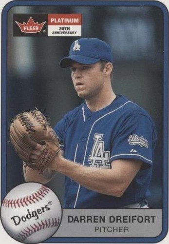 2001 Fleer Platinum - Darren Dreifort #16