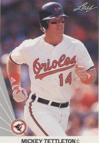 1990 Leaf - Mickey Tettleton #65