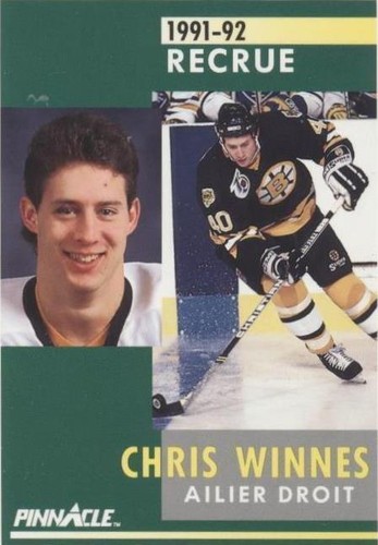 1991-92 Pinnacle French - Chris Winnes #351
