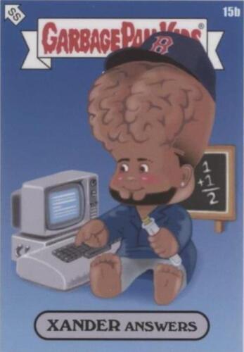VTG 1986 GPK Garbage Pail Kids Series 5 Lucas Mucus 195a Bio