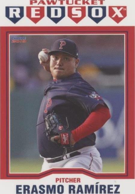 2019 Choice Pawtucket Red Sox - Erasmo Ramirez #20