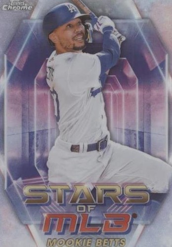 2023 Topps Chrome Stars of the MLB Mookie Betts #SMLBC-9