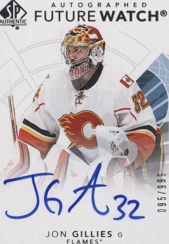 2017-18 SP Authentic - Jon Gillies #123