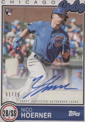 2020 Topps Brooklyn Collection - Nico Hoerner #BKA-NHO