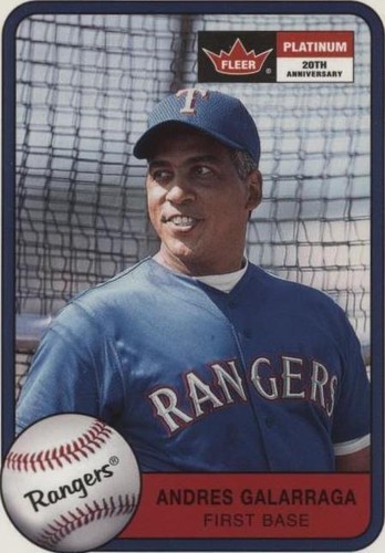 2001 Fleer Platinum - Andres Galarraga #64