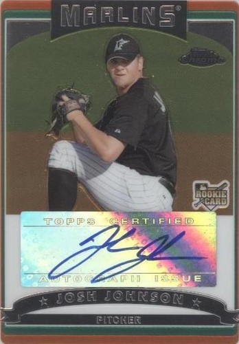 2006 Topps Chrome - Josh Johnson #348