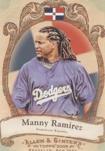 2009 Topps Allen & Ginter's - Manny Ramirez #NP35