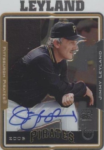 2005 Topps Retired Signature Edition - Jim Leyland #TA-JL