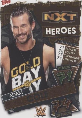 2021 Topps WWE Slam Attax - Adam Cole #265