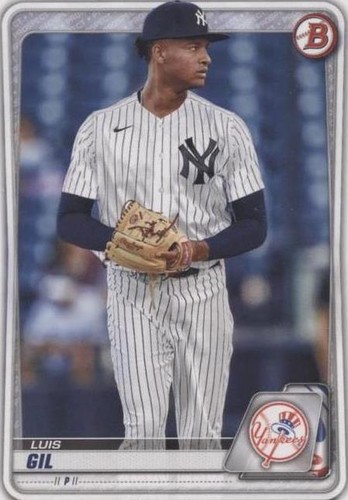 2020 BOWMAN DRAFT LUIS GIL 2 NEW YORK YANKEES #BD-132 | eBay