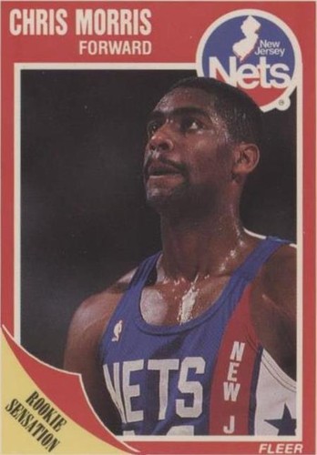 1989-90 Fleer - Chris Morris #99
