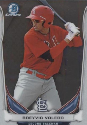 2014 Bowman Chrome - Breyvic Valera #BCP69