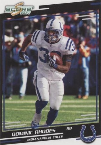 2004 Score Dominic Rhodes #133