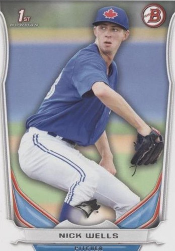 2014 Bowman Draft - Nick Wells #DP89