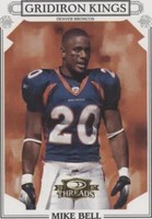 2007 Donruss Threads Mike Bell #PGK-32