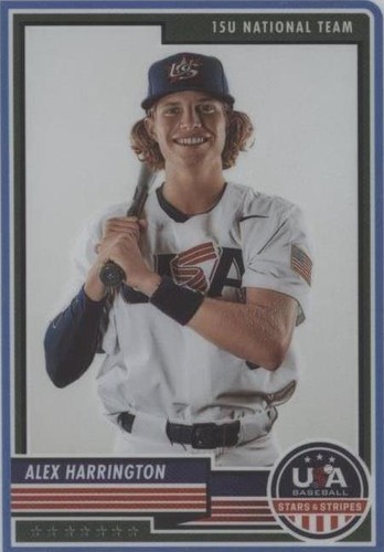 2023 Panini USA Baseball Stars & Stripes - Alex Harrington #27