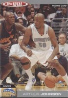 2004-05 Topps Total - Arthur Johnson #357