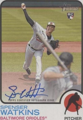2022 Topps Heritage - Spenser Watkins #ROA-SW