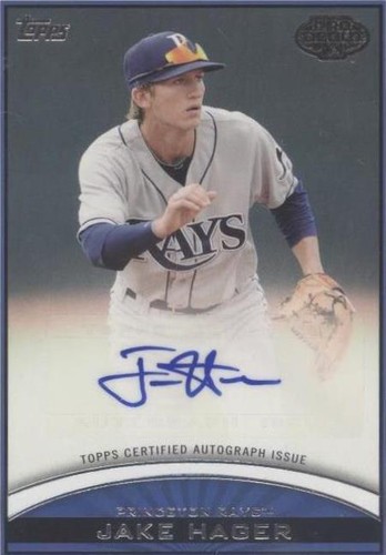 2012 Topps Pro Debut - Jake Hager #PDA-JH