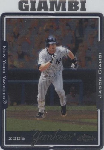 2005 Topps Chrome - Jason Giambi #200