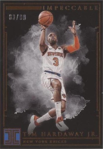 2018-19 Panini Impeccable - Tim Hardaway Jr. #46