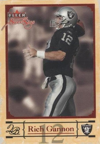 2004 Fleer Sweet Sigs Rich Gannon #70