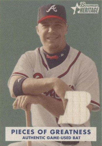 2006 Bowman Heritage - Chipper Jones #PG-CJ