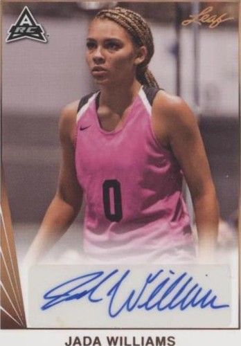 2021-22 Leaf Memories - Jada Williams #BA-JW1
