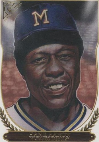 1955 Topps Hank Aaron Card #47 2nd Year Psa 4 Graded Ex 1955 Topps Hank Aaron Card #47 2nd Year Psa 4 Graded Ex