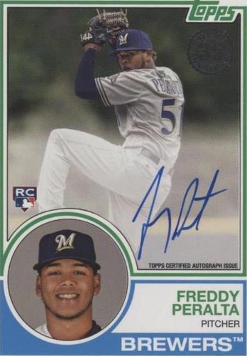 2018 Topps Update Series - Freddy Peralta #83A-FP