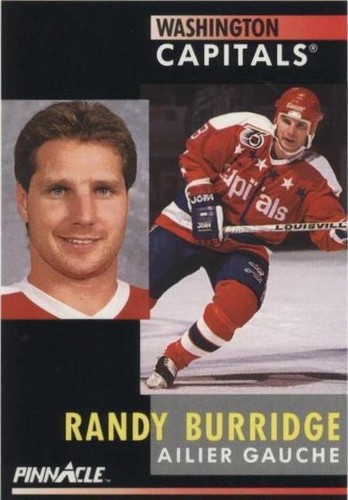 1991-92 Pinnacle French - Randy Burridge #55