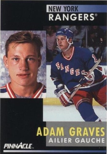 1991-92 Pinnacle French - Adam Graves #16