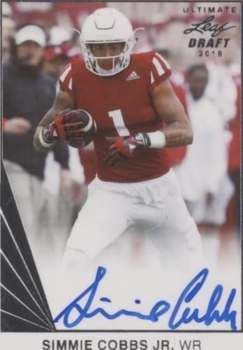2018 Leaf Ultimate Draft Simmie Cobbs Jr. #BA-SC1