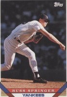 1993 Topps - Russ Springer #686