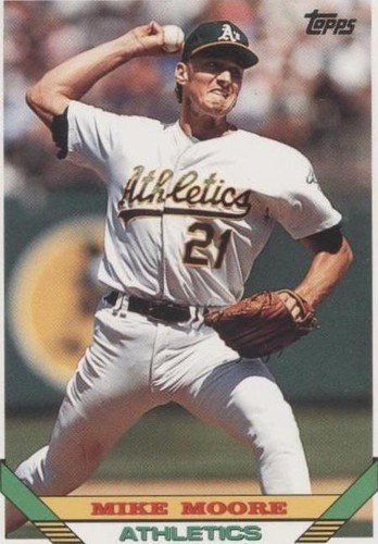 FREE SHIPPING-MINT-1993 Topps #73 Mike Moore Athletics | eBay