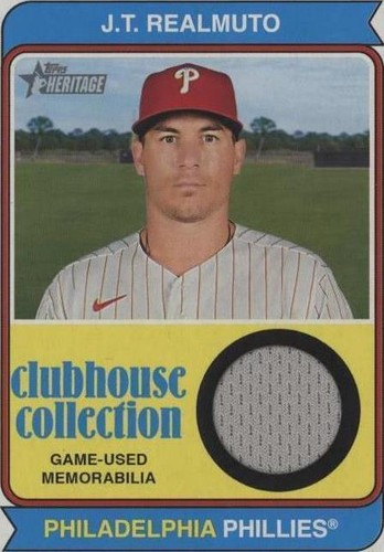 2023 Topps Heritage - J.T. Realmuto #CCR-JRO