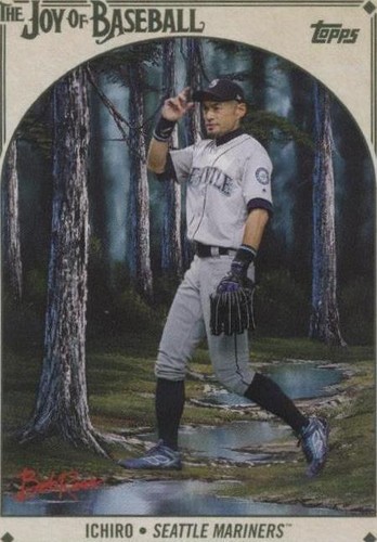 2023 Topps X Bob Ross The Joy of Baseball - Ichiro Suzuki #42