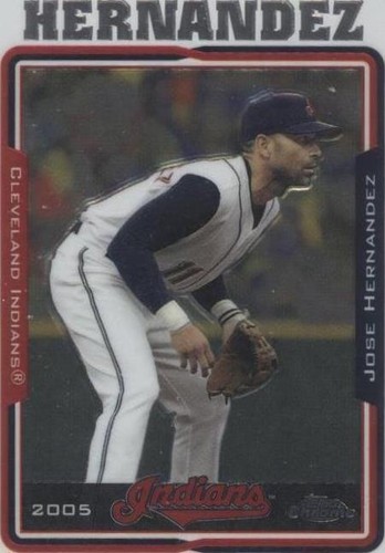 2005 Topps Chrome Update & Highlights - Jose Hernandez #UH51