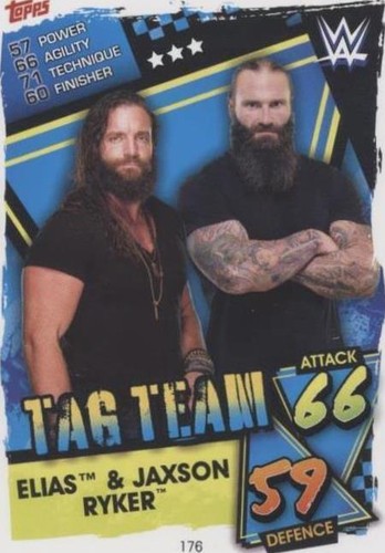 2021 Topps WWE Slam Attax - Elias Jaxson Ryker #176