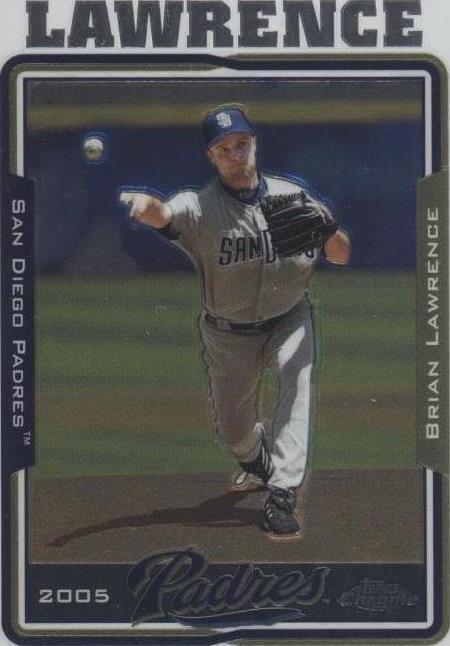 2005 Topps Chrome - Brian Lawrence #112