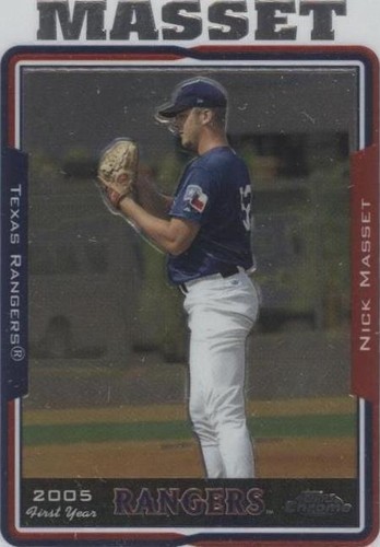 2005 Topps Chrome Update & Highlights - Nick Masset #UH135